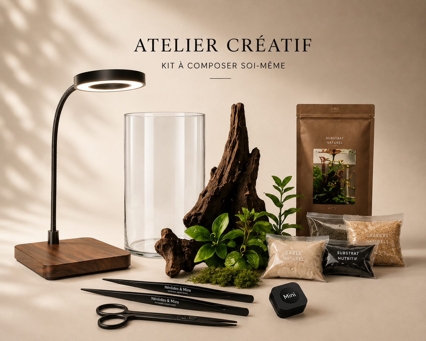 Kit Atelier Créatif Néréides & Mizu complet